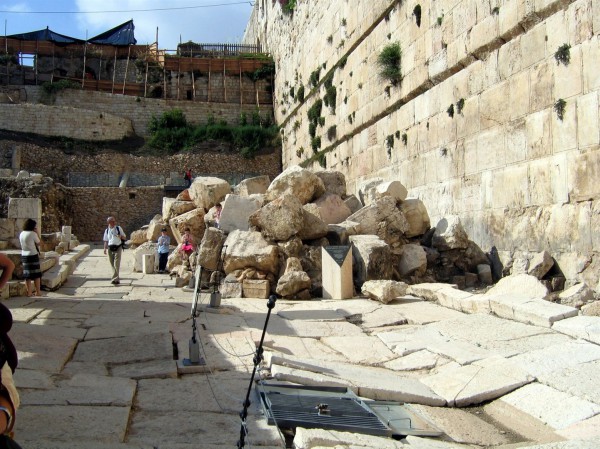 Temple Mount-Second Temple stones-Holy Land