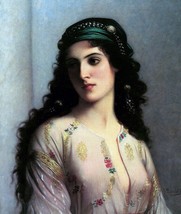 Jewish Girl in Tangiers, by Charles Landelle