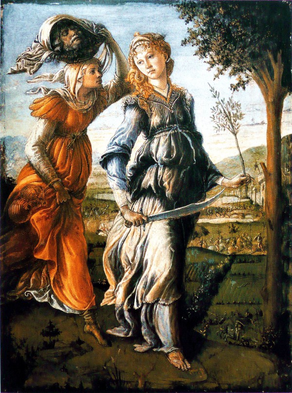 Return Judith to Bethulia, by Botticelli