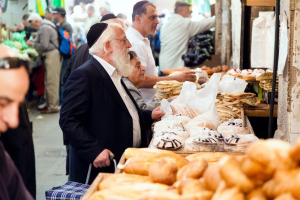 Israel, senior, fruit, bread