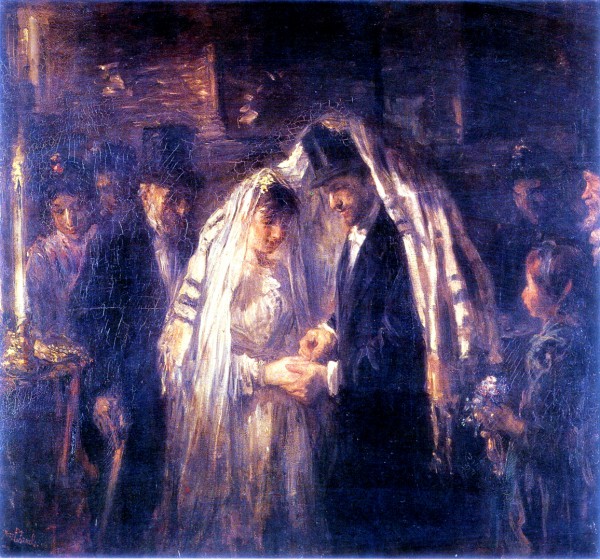 A Jewish Wedding, by Jozef Israels