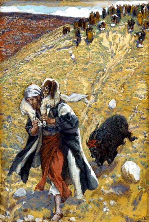 Agnes Dei: The Scapegoat, by James Tissot