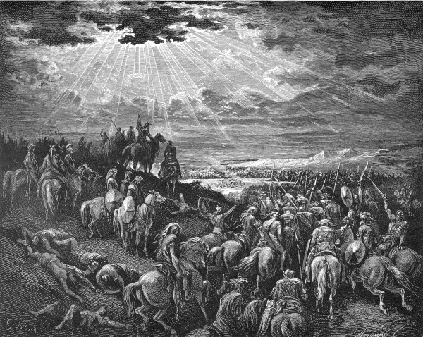 Joshua Commands the Sun to Stand Still - Gustave Dore