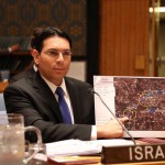 Danny Danon, UNSC, Hezbollah infantry map