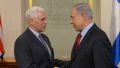 Governor Mike Pence, Benjamin Netanyahu