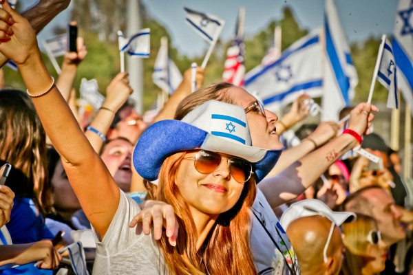 Celebrate Israel Festival in Los Angeles, 2013 (Photo: Israel American  Council; Commons License 2.0)