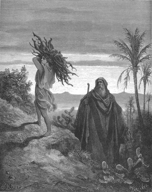 Testing of Abraham's Faith, Gustav Dore