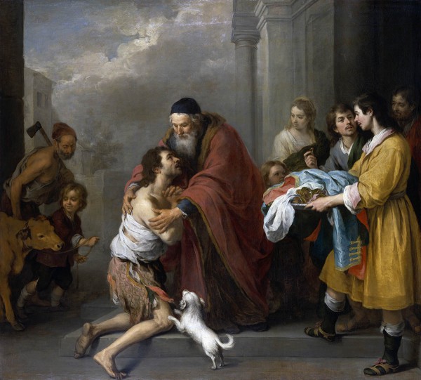 Return of the Prodigal Son (c. 1670) by Bartolome Esteban Murillo