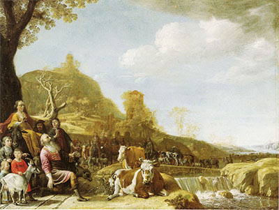 God Appearing to Abraham at Shechem, by Pouwels Potter (1625–1654)